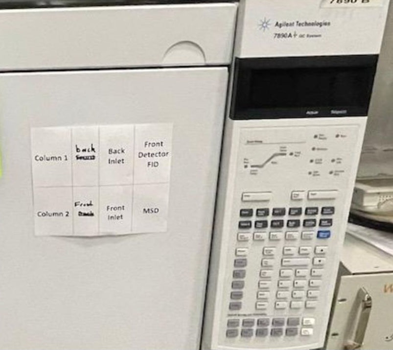 SOLD! Agilent 7890A & 7890B w/ 7693 Autosampler (2) Gas Chromatographs ON SALE! Great deal for 2 GC Lab Instruments