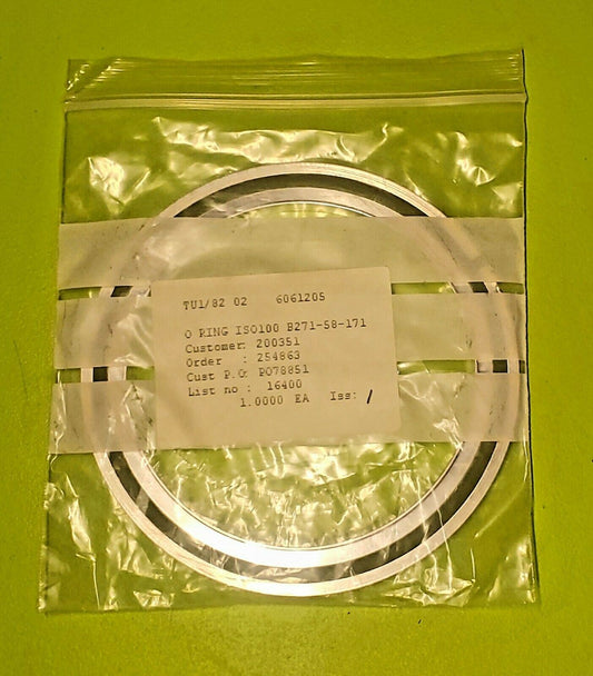 EDWARDS ISO100 Trapped O-ring Seal Viton B271-58-171- BRAND NEW