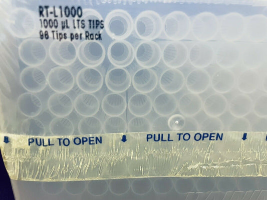 4 Racks RAININ BIOCLEAN RT-L1000 Pipette Tips 1000uL LTS- 96 Tips/Rack LAB PIPET