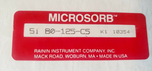 Chromatography Column Varian Rainin Microsorb Silica HPLC Dynamax 10354