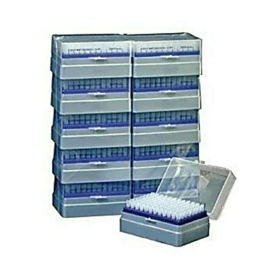 10 Racks SHARP Precision Barrier Pipette Tips 20uL DENVILLE 960 Total NEW SEALED